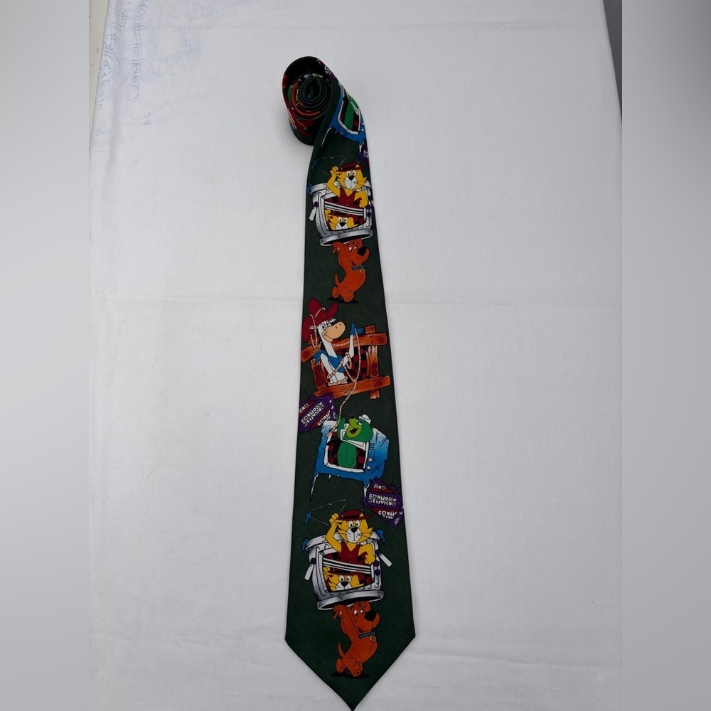 Men’s Novelty Hanna Barbra Cartoon Tie